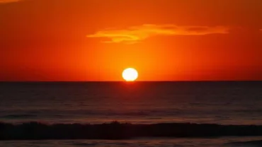 Tranquil Beach Sunset