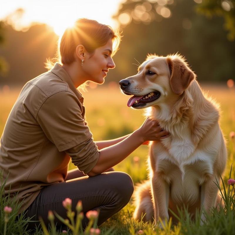 Befriending Dog in Dream