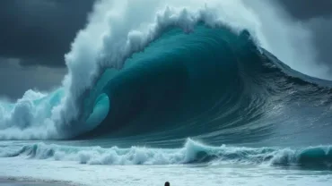 Dream Interpretation of Big Waves: Overwhelming Emotion