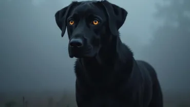 Black Dog in Fog - Dream Symbolism