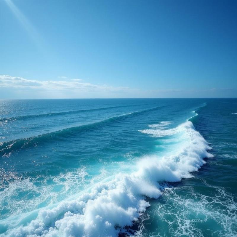 Dreaming of Blue Ocean Waves