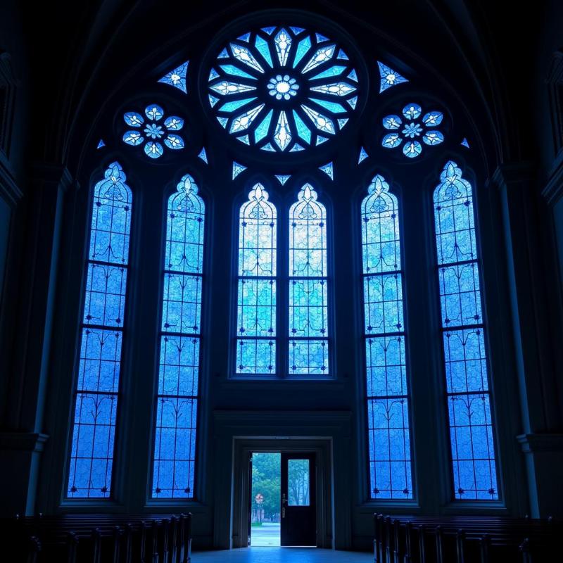 Dreaming of Blue Stained Glass