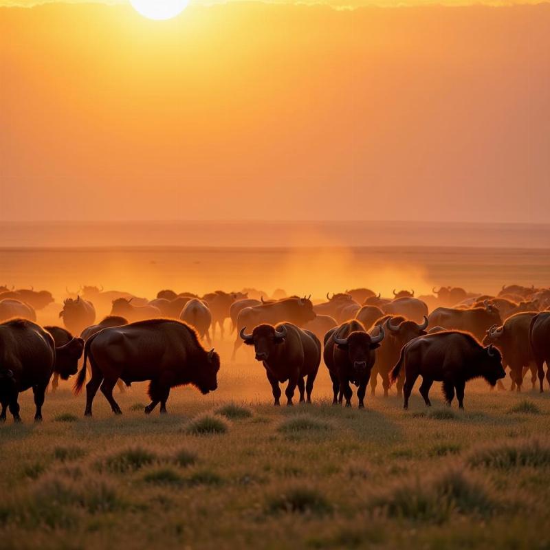 Buffalo Herd on the Plains Dream Meaning