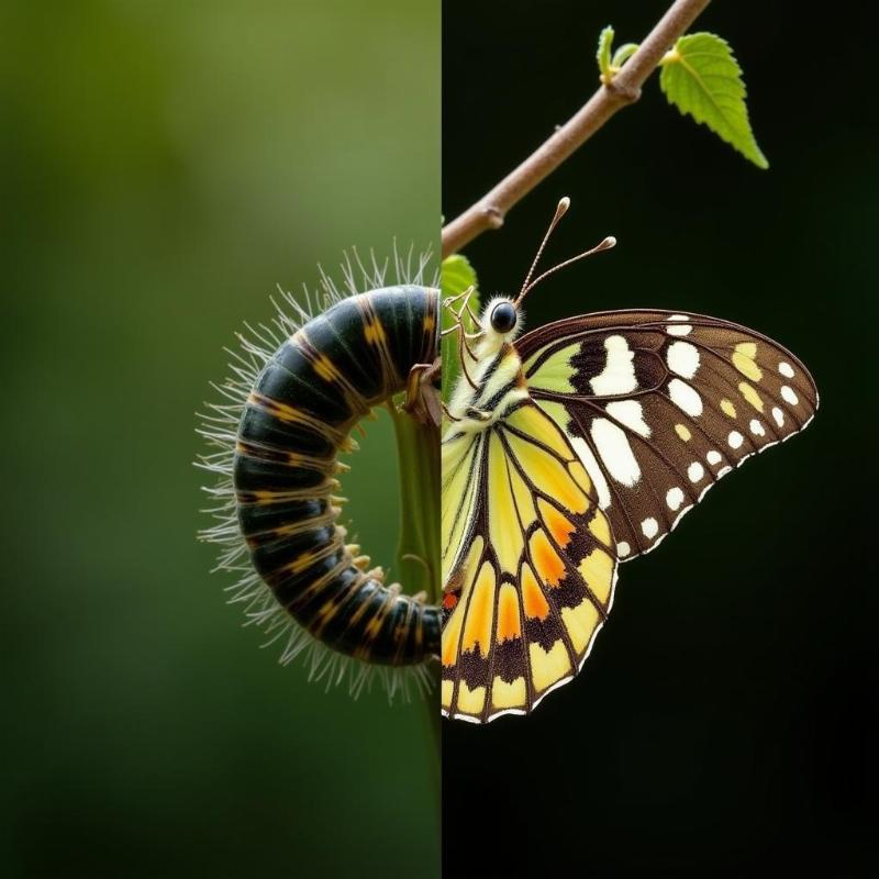 Caterpillar Transforming Dream