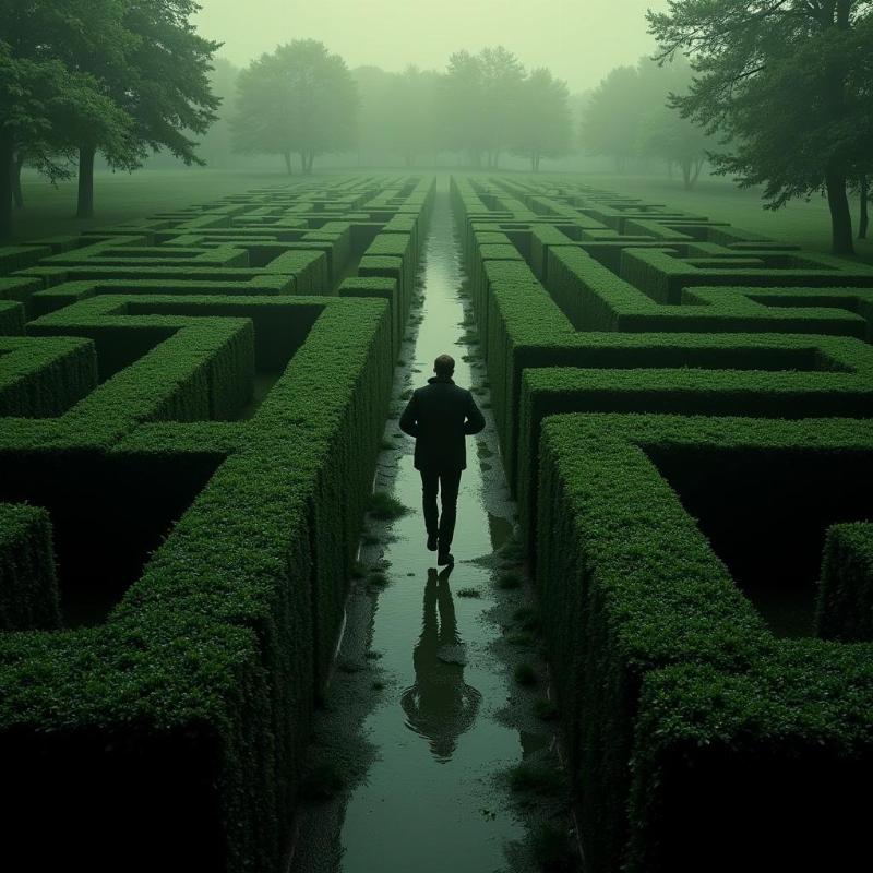 Chasing Through a Maze