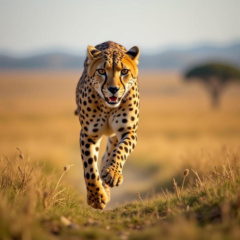 Cheetah Pursuing in Dream: Symbol of Fear or Ambition