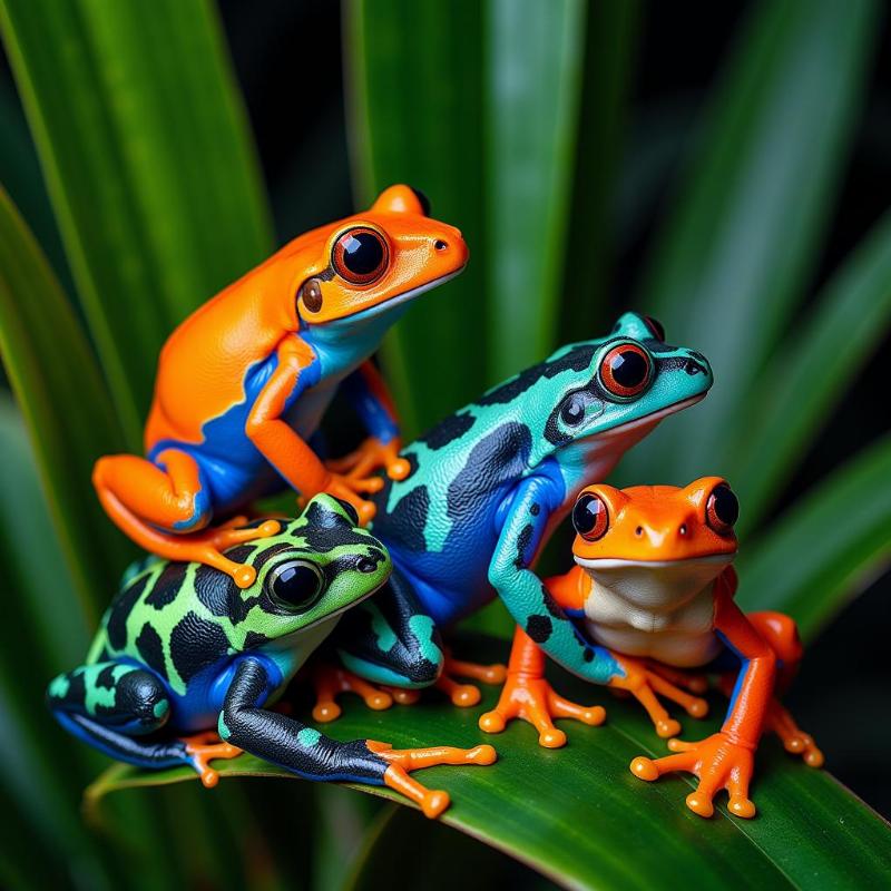 Colorful Frogs Dream Meaning