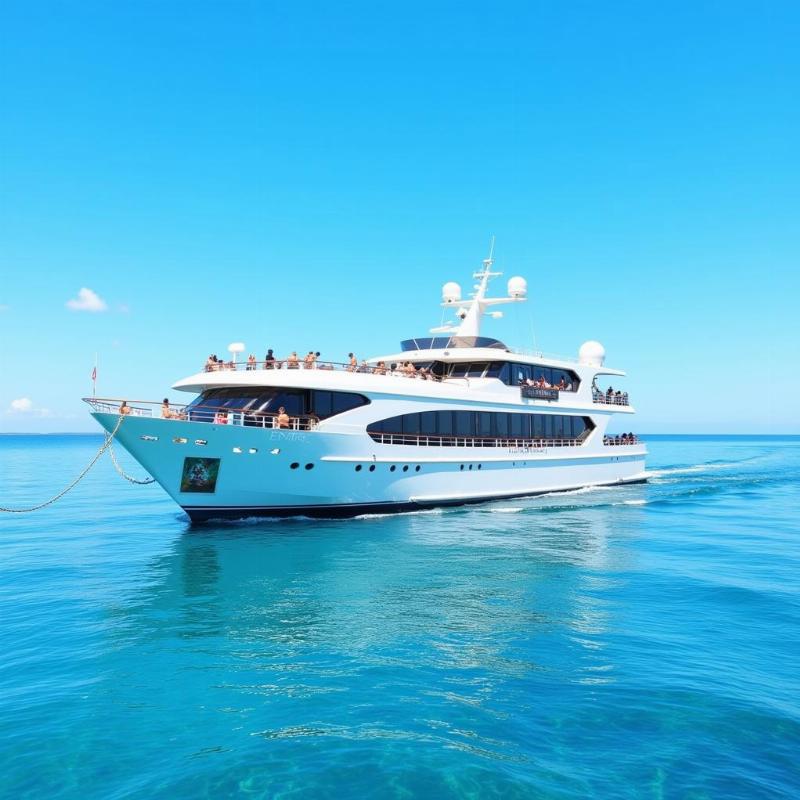 Cruise Ship on Calm Waters