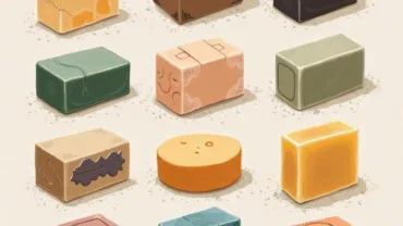 Various soap bars in dream