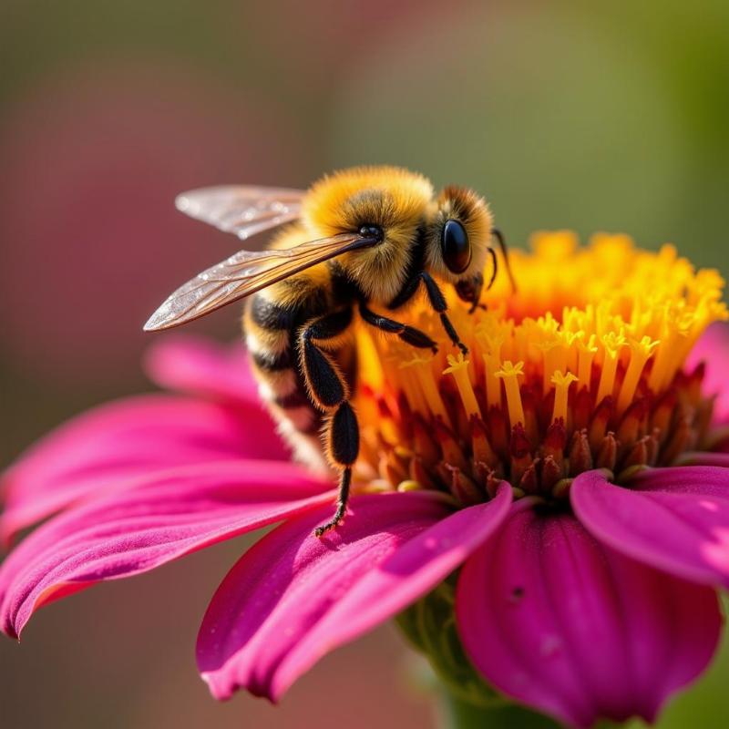 Dream of a Bee on Flowers