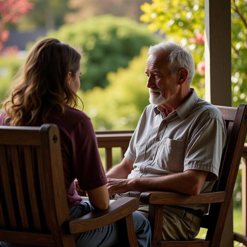 Dreaming of Deceased Grandfather Offering Advice