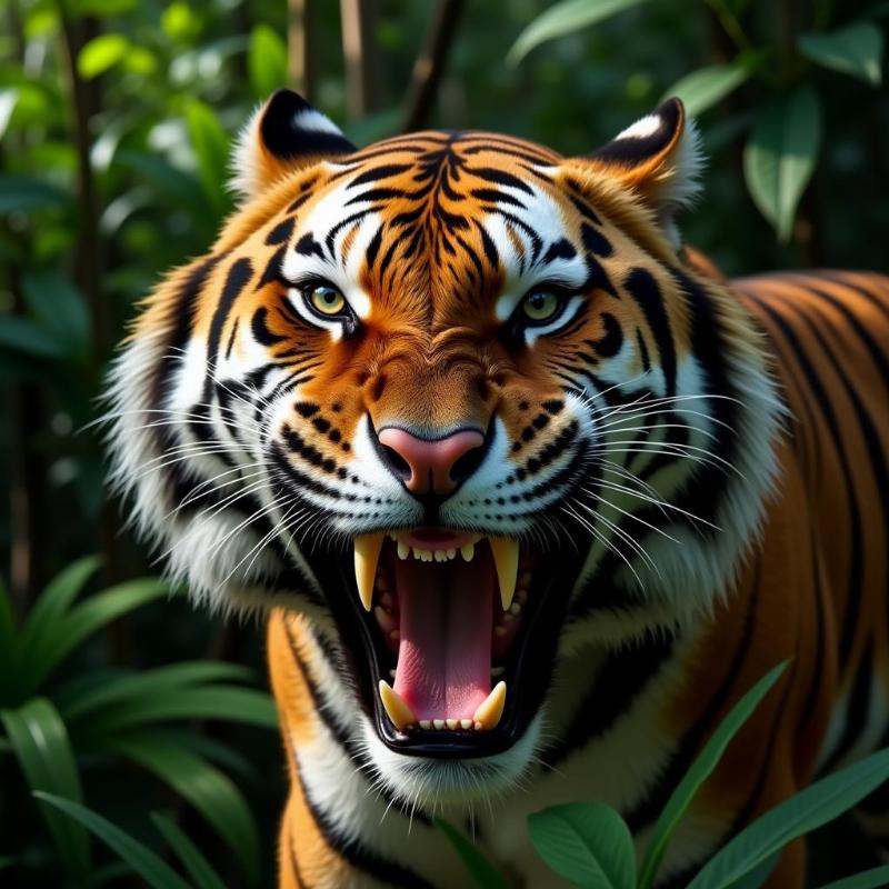 Dream Interpretation: Tiger Showing Aggression