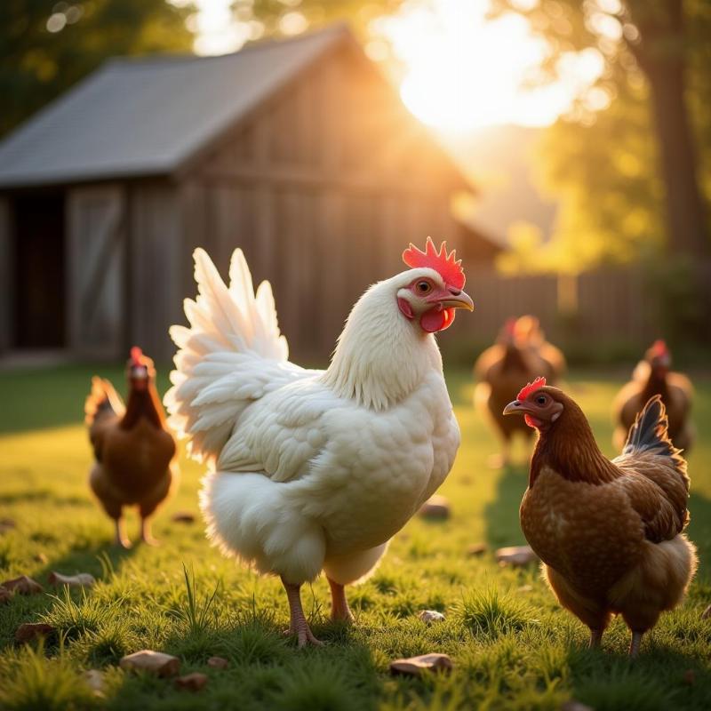 White Chicken Dream Meaning: Purity and New Beginnings