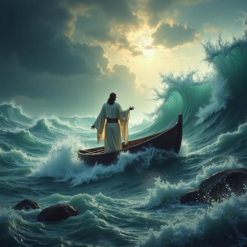 Jesus Calming the Storm