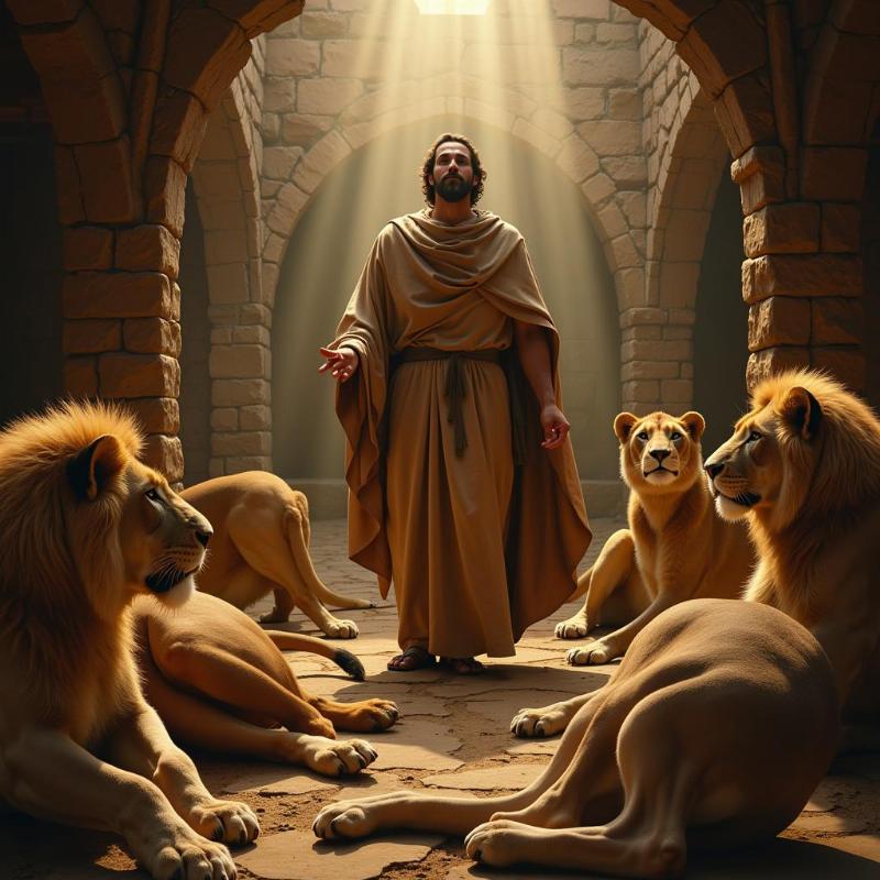 Biblical Lion Dream Interpretation: Daniel in the Lion's Den