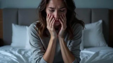 Woman Anxious About Losing Tooth Dream