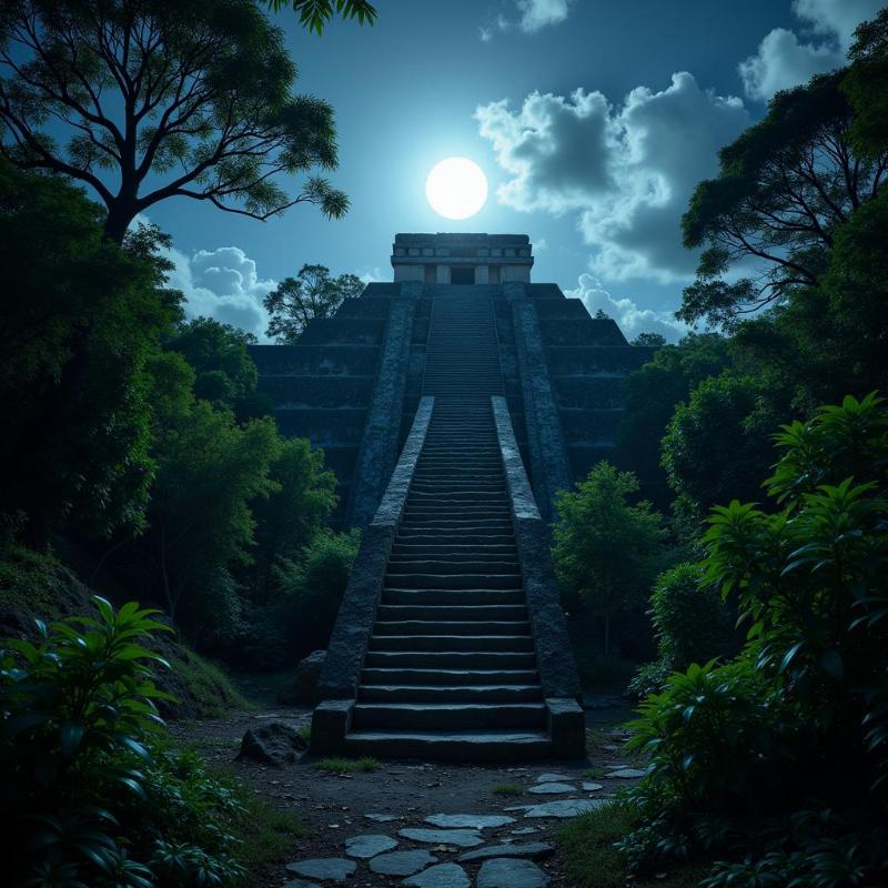 Mayan Dream Symbol: Pyramid