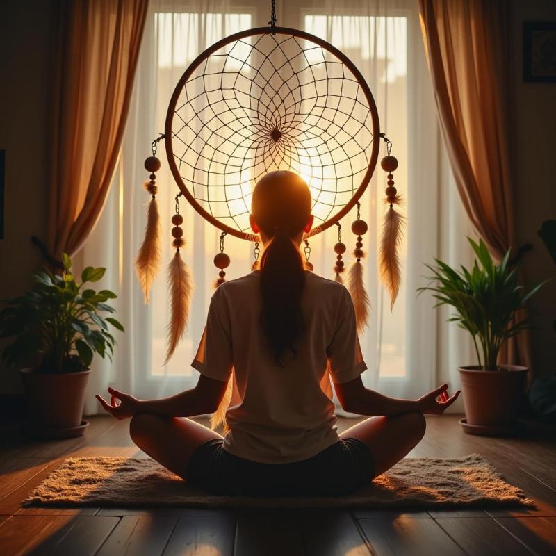 Modern Dream Catcher and Meditation