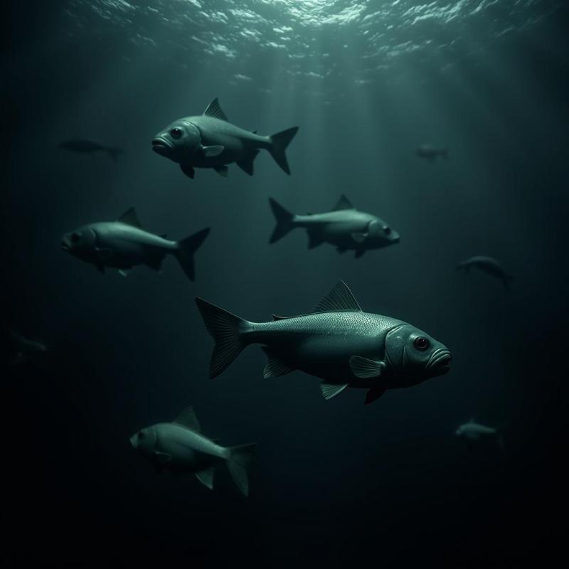 Nightmare of Fish in Dark Water