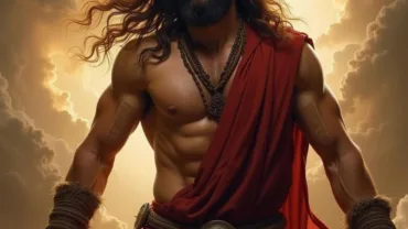 Biblical Illustration of Samson