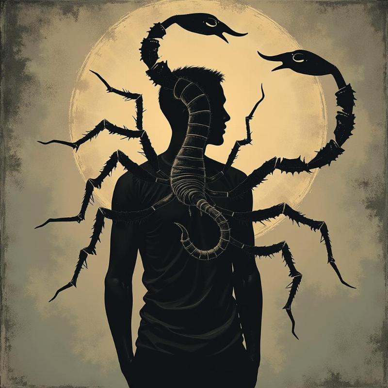 Scorpion representing the shadow self in dreams