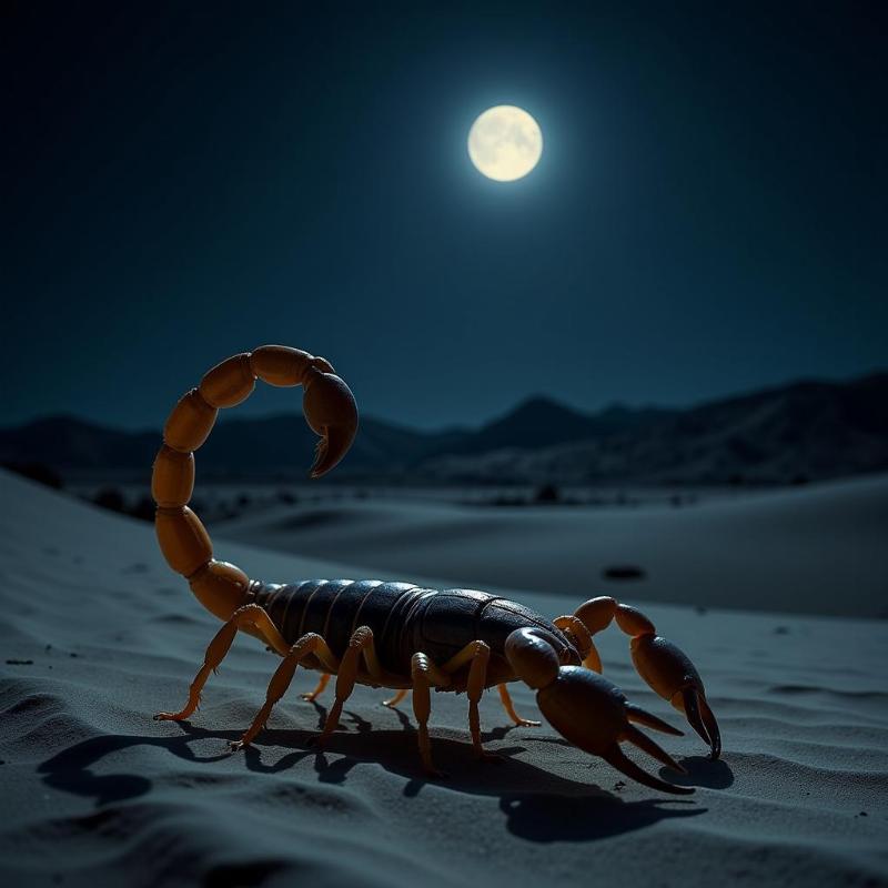 Scorpion in a Desert Dream