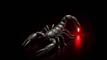 Scorpion in a dream symbolizing betrayal