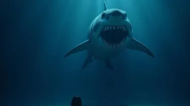 Shark Attack Dream in the Ocean