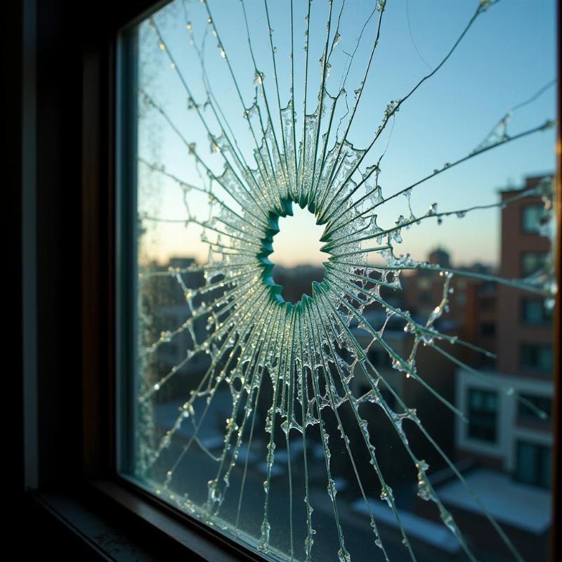 Dream of Shattered Glass Window