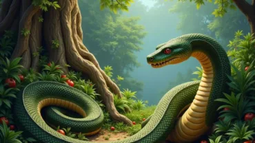 Snake Dream Garden of Eden