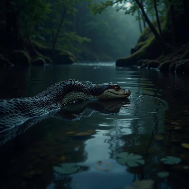 Nightmare of Snake in Water: Dealing with Dream Anxiety