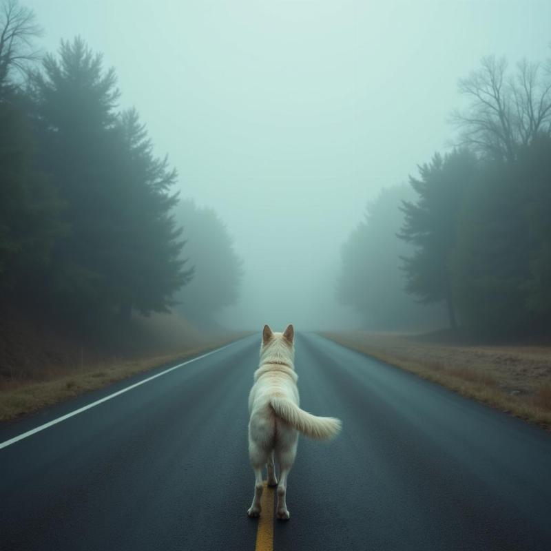 White Dog Dream: Warning Sign