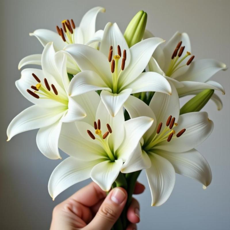 Dream interpretation of white flowers