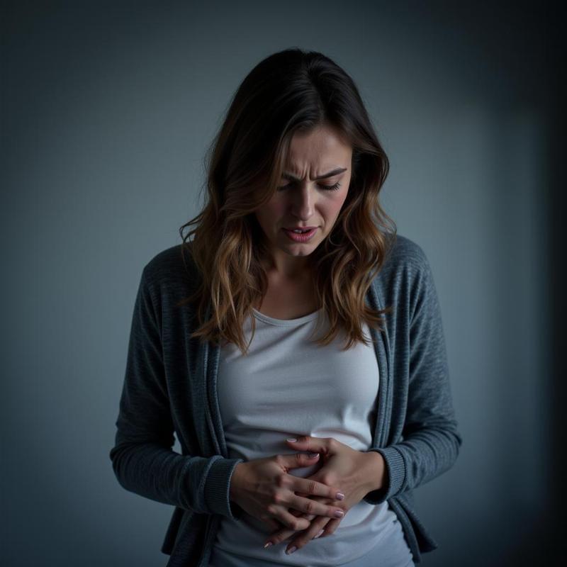 Woman Vomiting in Dream